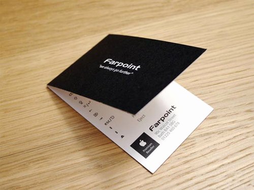 Folded Business Card Template Best Of Folded Business Cards Design