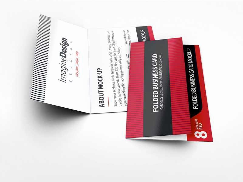 Folded Business Cards Template Fresh 27 Fresh Folding Business Card Template Gallery Resume