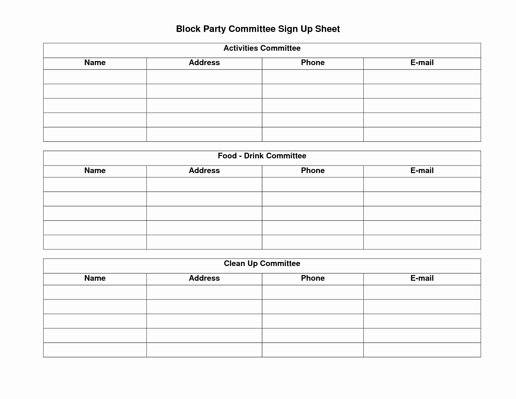 food-sign-up-sheet-template