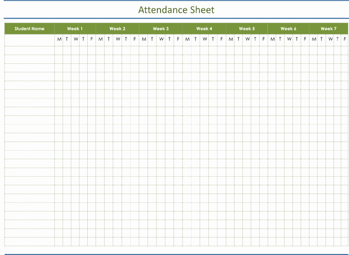 Free attendance Tracker Template Elegant attendance Tracking Templates 6 Excel Trackers and Calendars