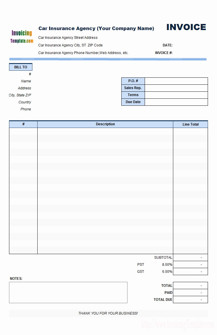 Free Billing Invoice Template New Personal Invoice Template Free