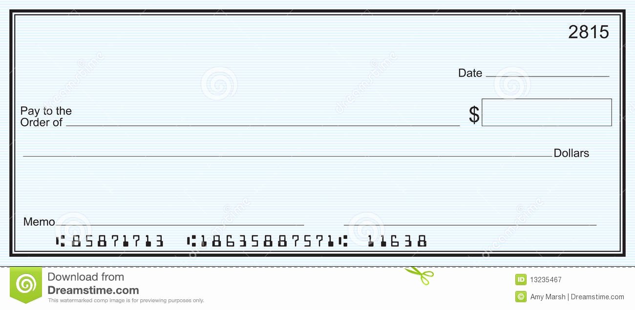 Free Business Check Printing Template New 7 Best Of Printable Personal Blank Check Template