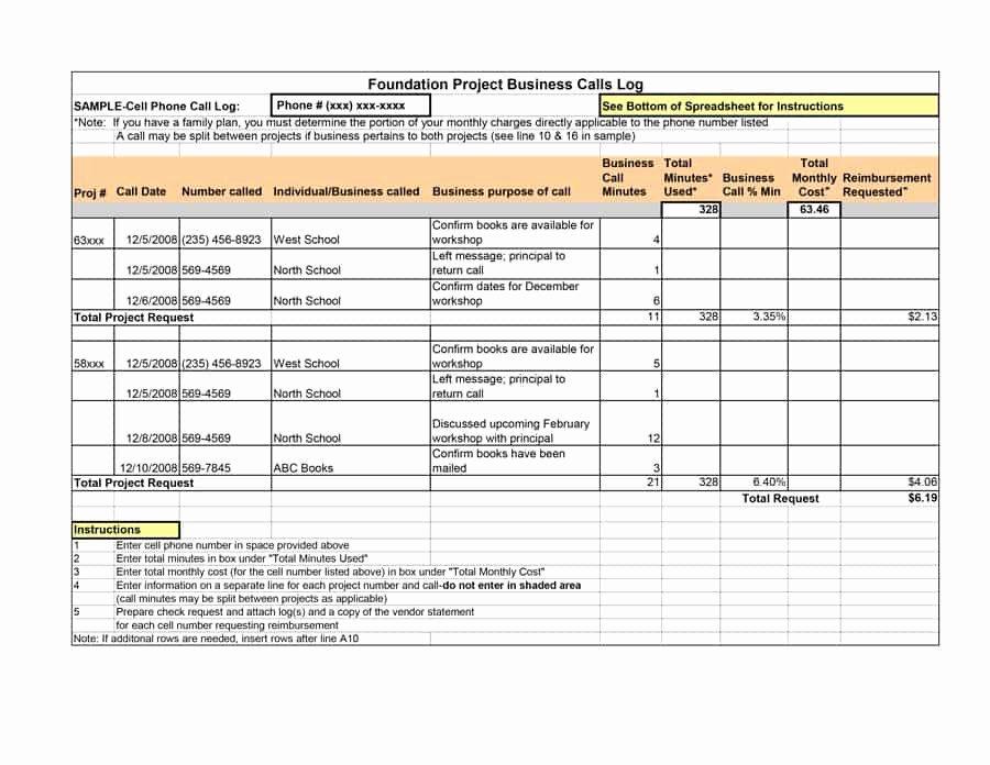 Free Call Log Template Unique 40 Printable Call Log Templates In Microsoft Word and Excel