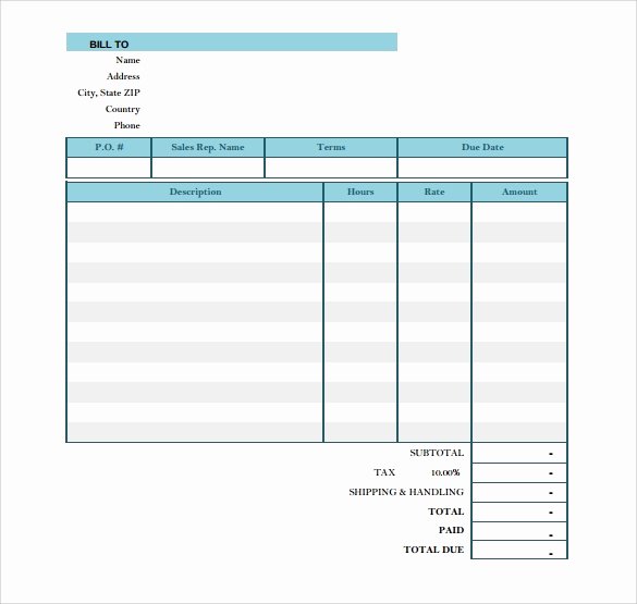 Free Catering Invoice Template Lovely 16 Catering Invoice Samples