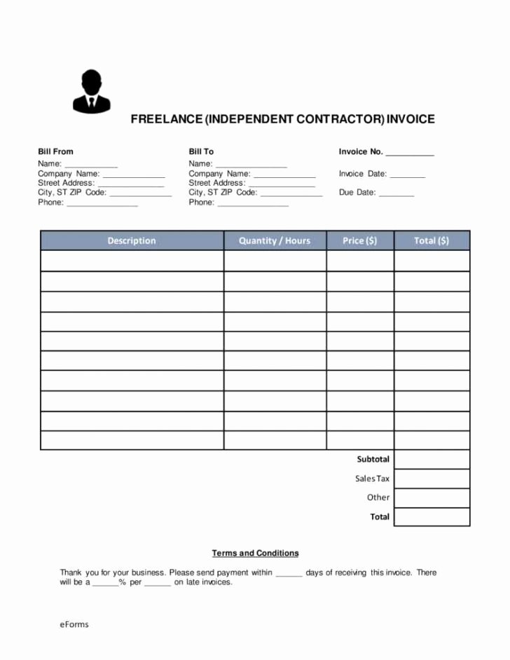 Free Contractor Invoice Template Beautiful Contractors Invoices Free Templates Pernillahelmersson