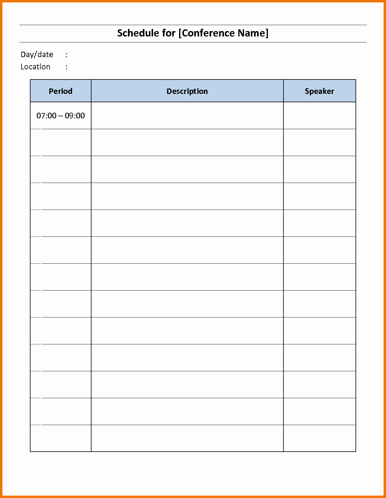 Free Daily Schedule Template Fresh Daily Itinerary Free Download Elsevier social Sciences