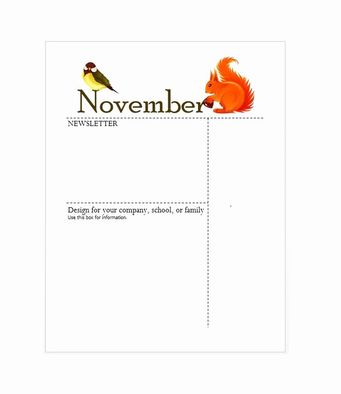 Free Downloadable Newsletter Template Beautiful 50 Free Newsletter Templates for Work School and Classroom