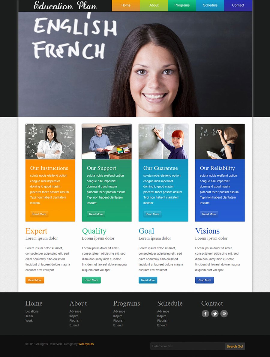 Free Education Website Template Elegant 20 Best Free Educational Templates and themes