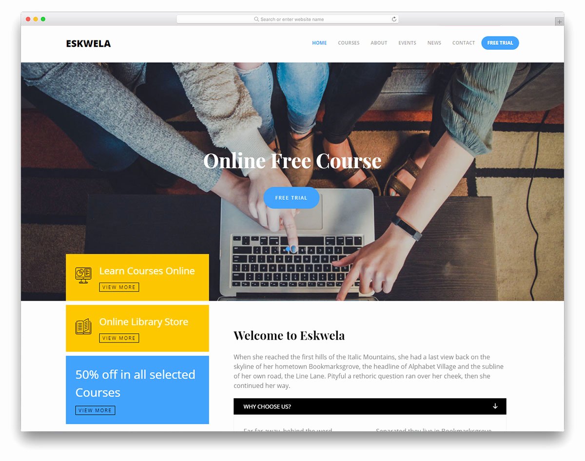 Free Educational Web Template Awesome 25 Best Free Education Website Templates [html &amp; Wordpress
