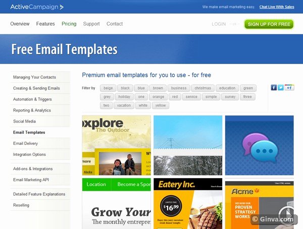 Free Email Template for Outlook Fresh 10 Excellent Websites for Downloading Free HTML Email
