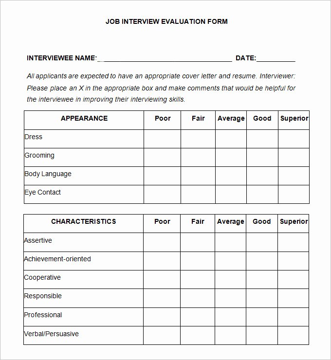 Free Employee Evaluation form Template Awesome 11 Sample Hr Evaluation forms &amp; Examples Pdf Doc Psd