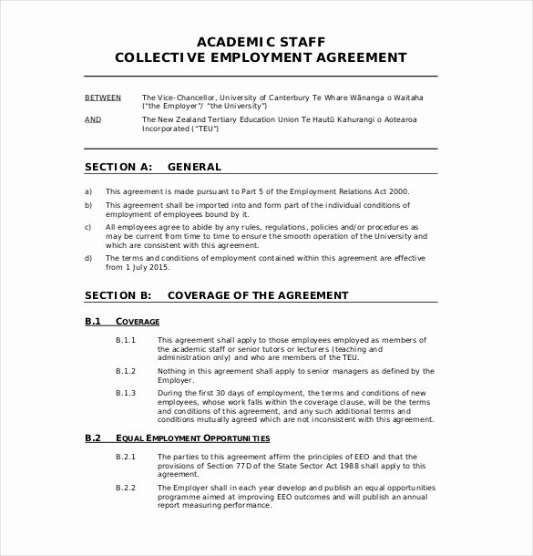 Free Employment Contract Template Word Beautiful 21 Employment Agreement Templates – Free Word Pdf format