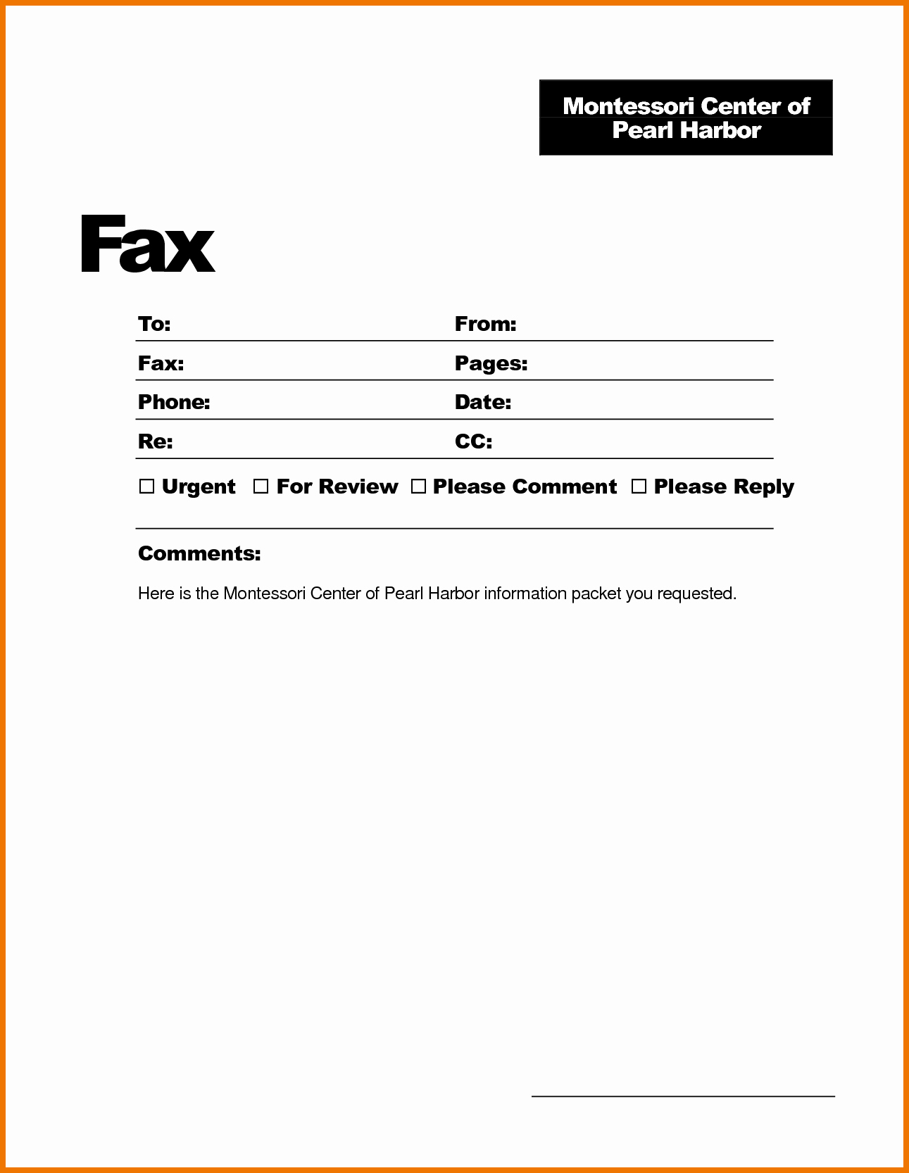 Free Fax Cover Page Template Fresh 7 Standard Fax Cover Sheet Best solutions Fax Cover