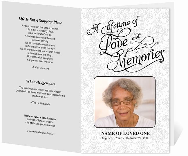 Free Funeral Brochure Template Best Of 218 Best Images About Creative Memorials with Funeral