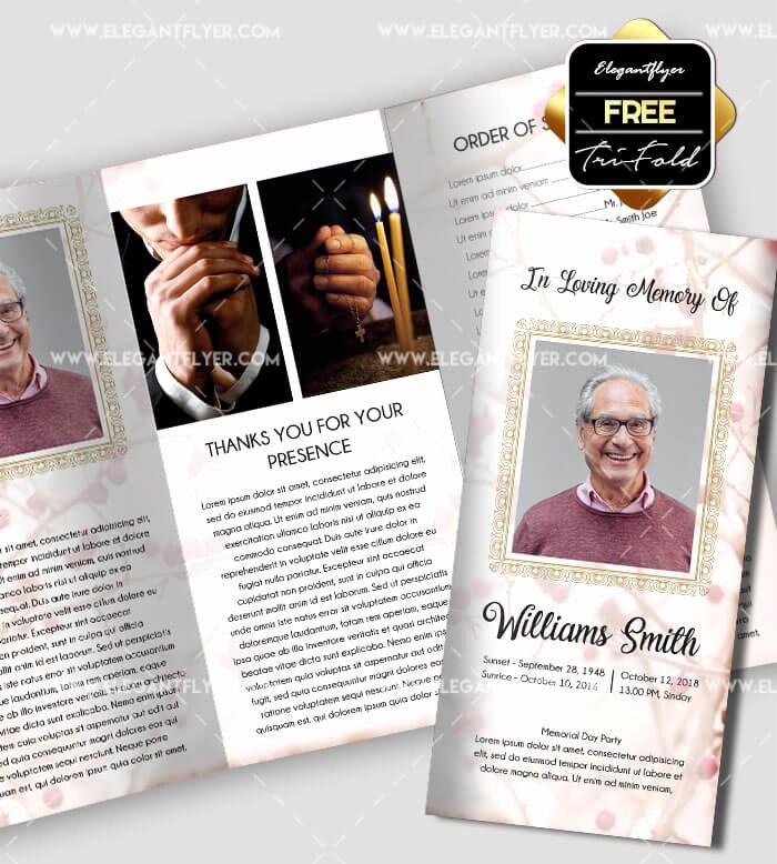 Free Funeral Brochure Template Best Of 40 Free Professional Tri Fold Brochures for Business