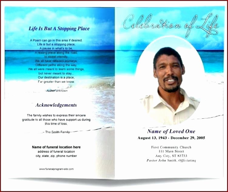 Free Funeral Brochure Template Best Of Free Memorial Template Funeral Flyer Brochure Word Ideas