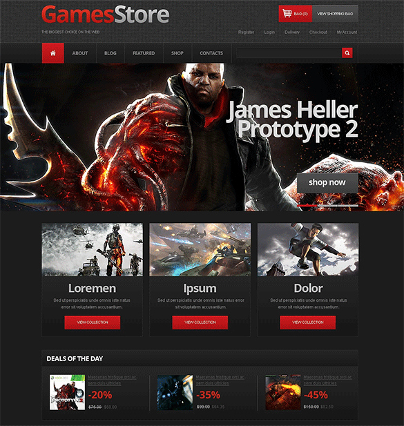Free Gaming Website Template Lovely 21 PHP Gaming Website themes &amp; Templates