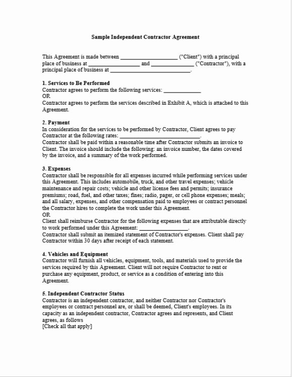 Free General Contractor Agreement Template Inspirational 10 Awesome Collection Of Work for Hire Agreement Templates