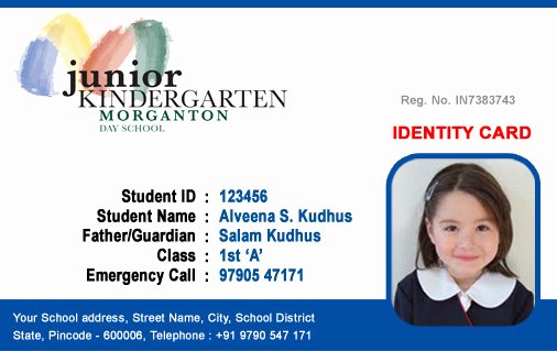 Free Id Card Template Word Awesome Id Cards