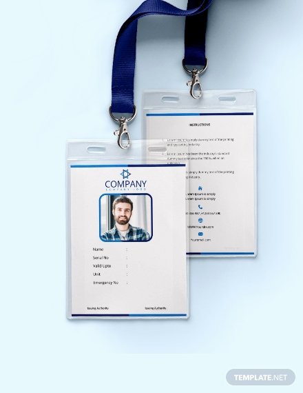 Free Id Card Template Word Luxury Free Fice Blank Id Card Template Download 243 Cards In
