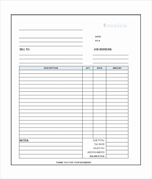 Free Indesign Invoice Template Awesome Indesign Invoice Template 7 Download Free Documents In