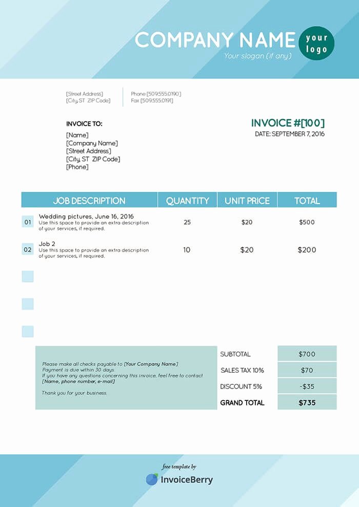 Free Indesign Invoice Template New 40 Best Invoice Templates Images On Pinterest