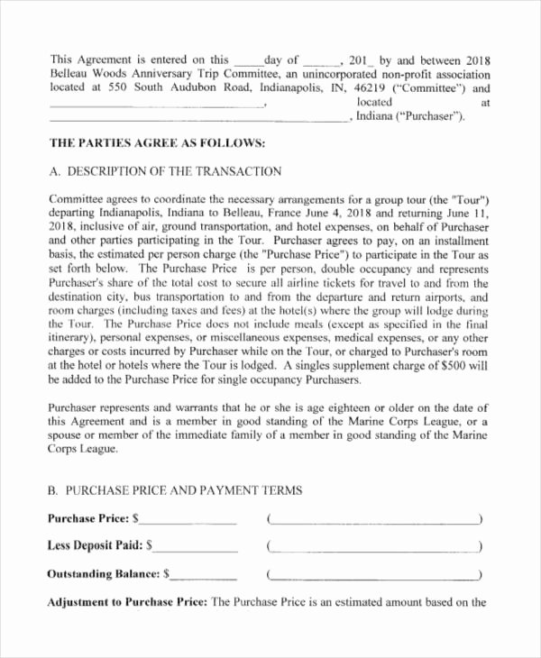 Free Installment Payment Agreement Template Unique 10 Payment Contract Templates Free Word Pdf format