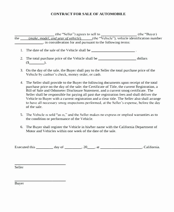 Free Installment Payment Agreement Template Unique Vehicle Payment Contract Template – Harriscateringfo