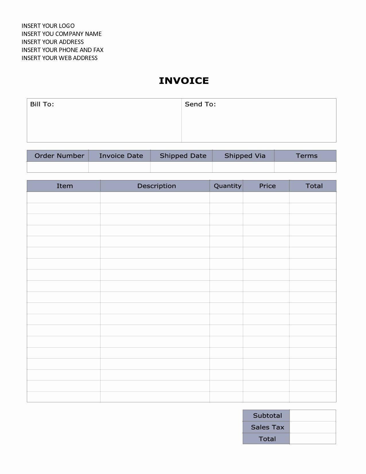 Free Invoice Receipt Template Beautiful Word Document Invoice Template Sales Invoice Sample Word