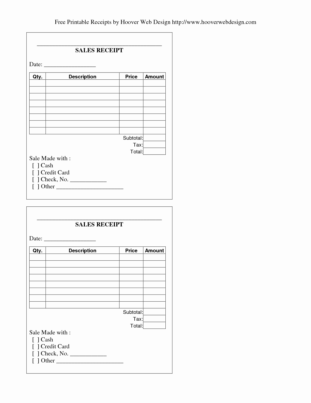 Free Invoice Receipt Template Inspirational Blank Receipt form Example Mughals