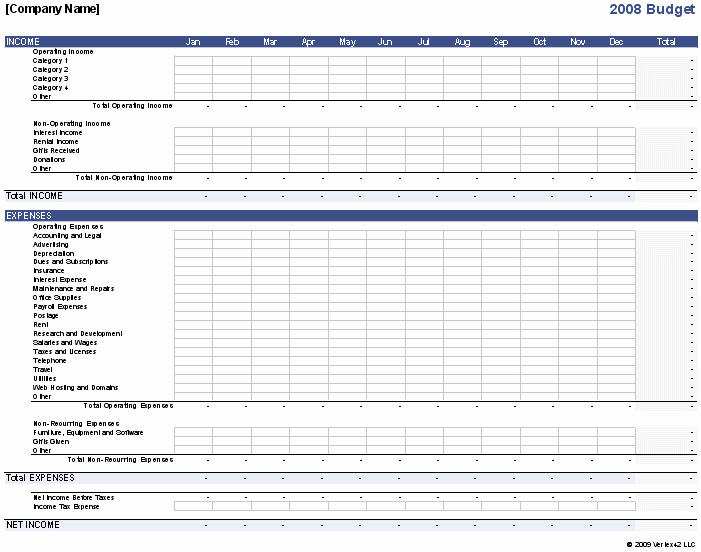 Free Monthly Expenses Template Awesome Monthly Business Expenses Template – News