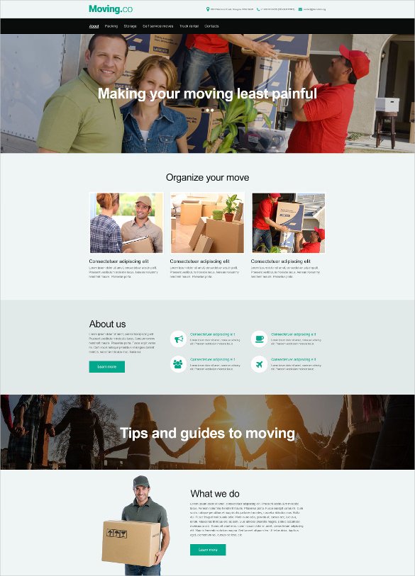 Free Muse Website Template Fresh 34 Transportation Website themes &amp; Templates