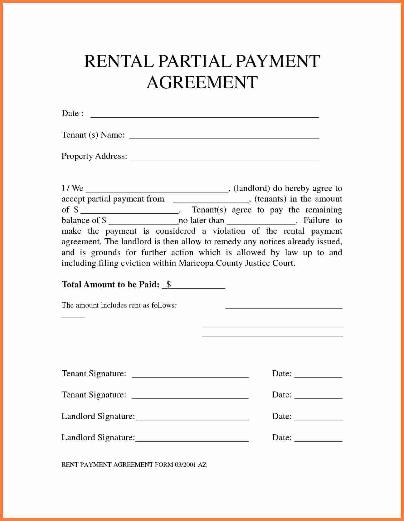Free Payment Agreement Template Luxury 5 Payment Agreement Template
