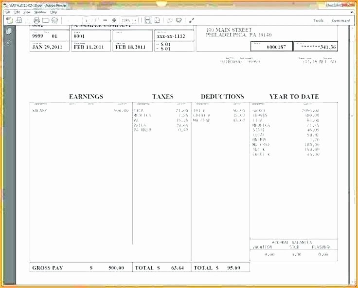 Free Payroll Check Stub Template Unique Free Paycheck Stub Template Pay Sample Excel Maker Check