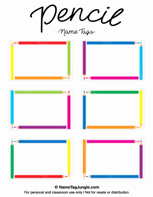 Free Printable Name Badge Template Inspirational Pin by Muse Printables On Name Tags at Nametagjungle