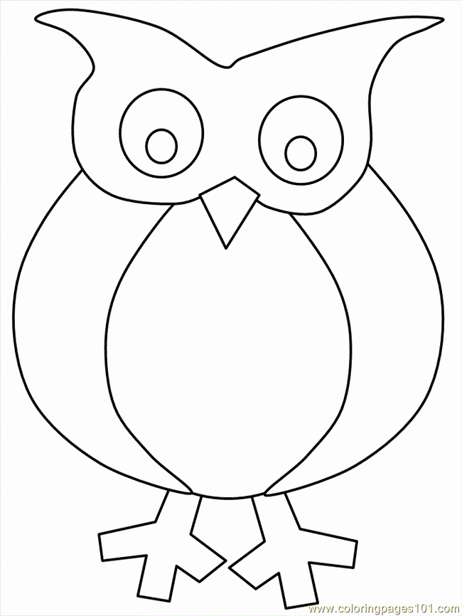 Free Printable Owl Template Beautiful Printable Owl Pattern Coloring Home
