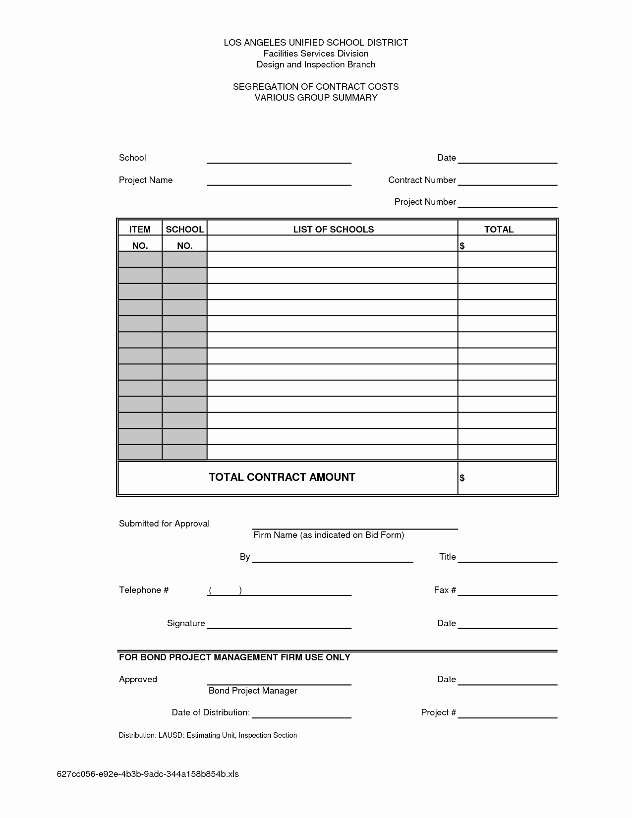 Free Proposal form Template Beautiful Bid Proposal form Mughals