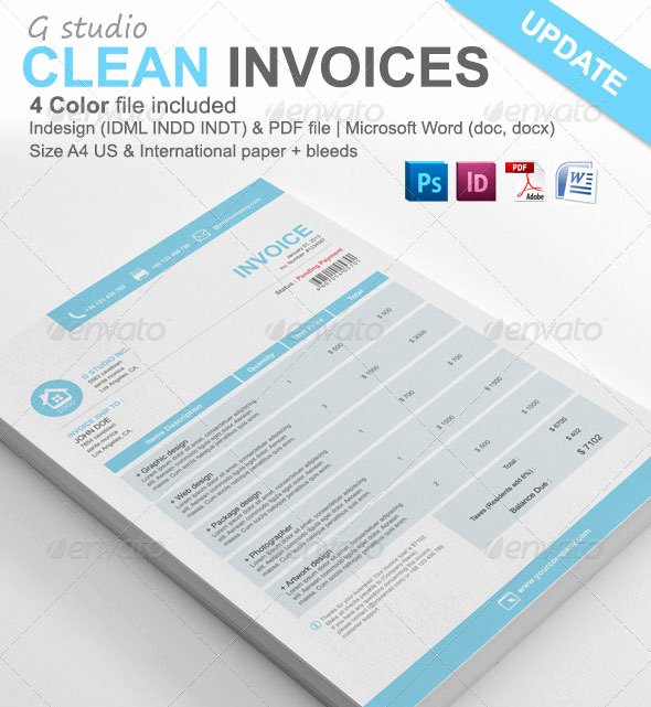 Free Proposal Template Indesign Unique Best Invoice &amp; Proposal Templates Indesign