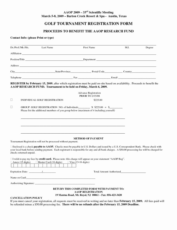 Free Registration forms Template Elegant Free Registration form Template