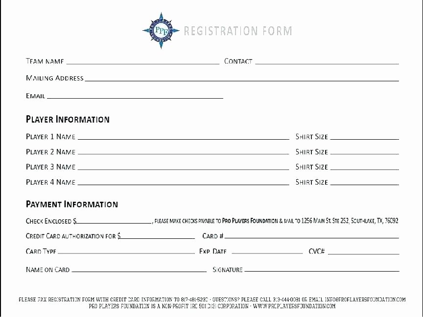 Free Registration forms Template Lovely Online Registration form Template