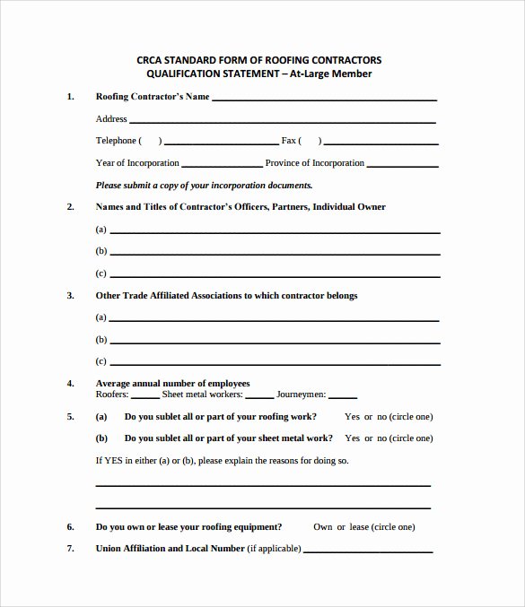 Free Roofing Contract Template Unique Roofing Contract Template 8 Download Free Documents In Pdf