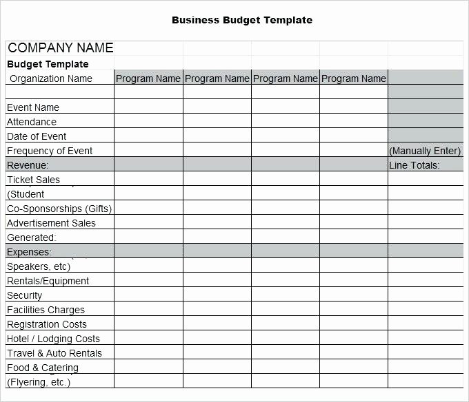 Free Small Business Budget Template Lovely Bud Excel Templates Download Free Monthly Template From