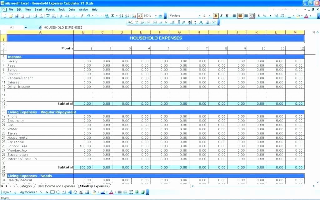 Free Small Business Budget Template Unique Accounting In Excel for Small Business Free Spreadsheet