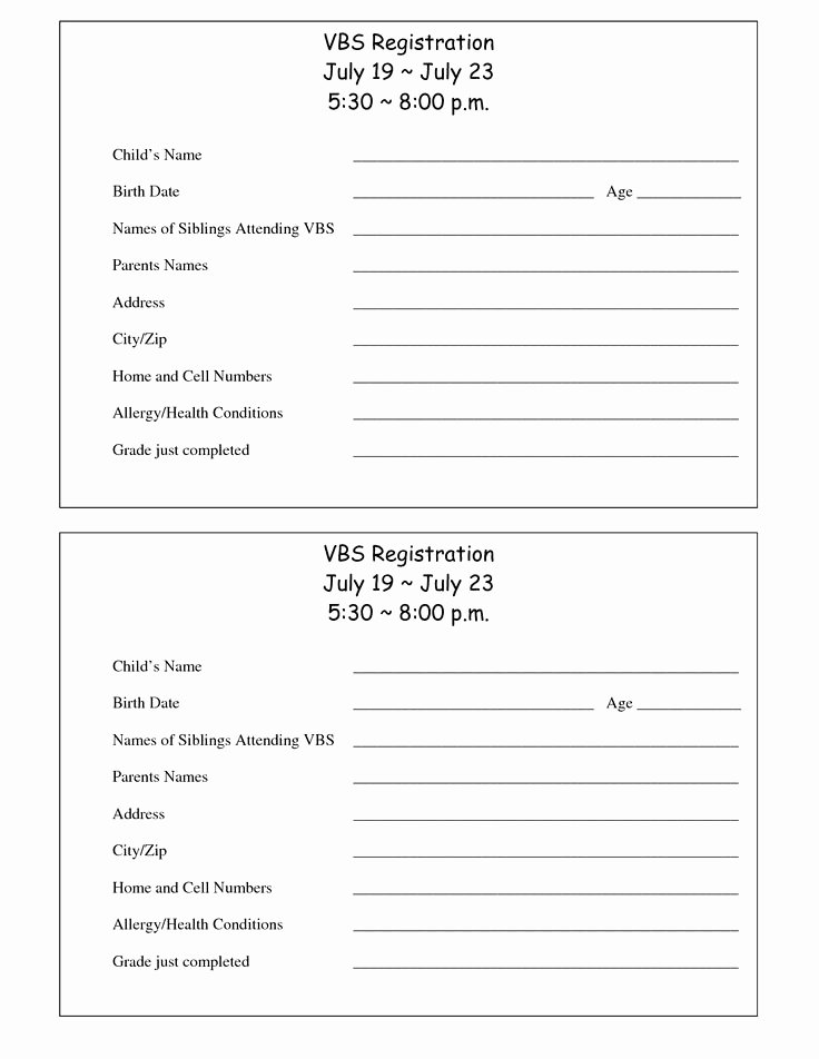 Free Sports Registration form Template Awesome Sports Registration form Template Free – Versatolelive