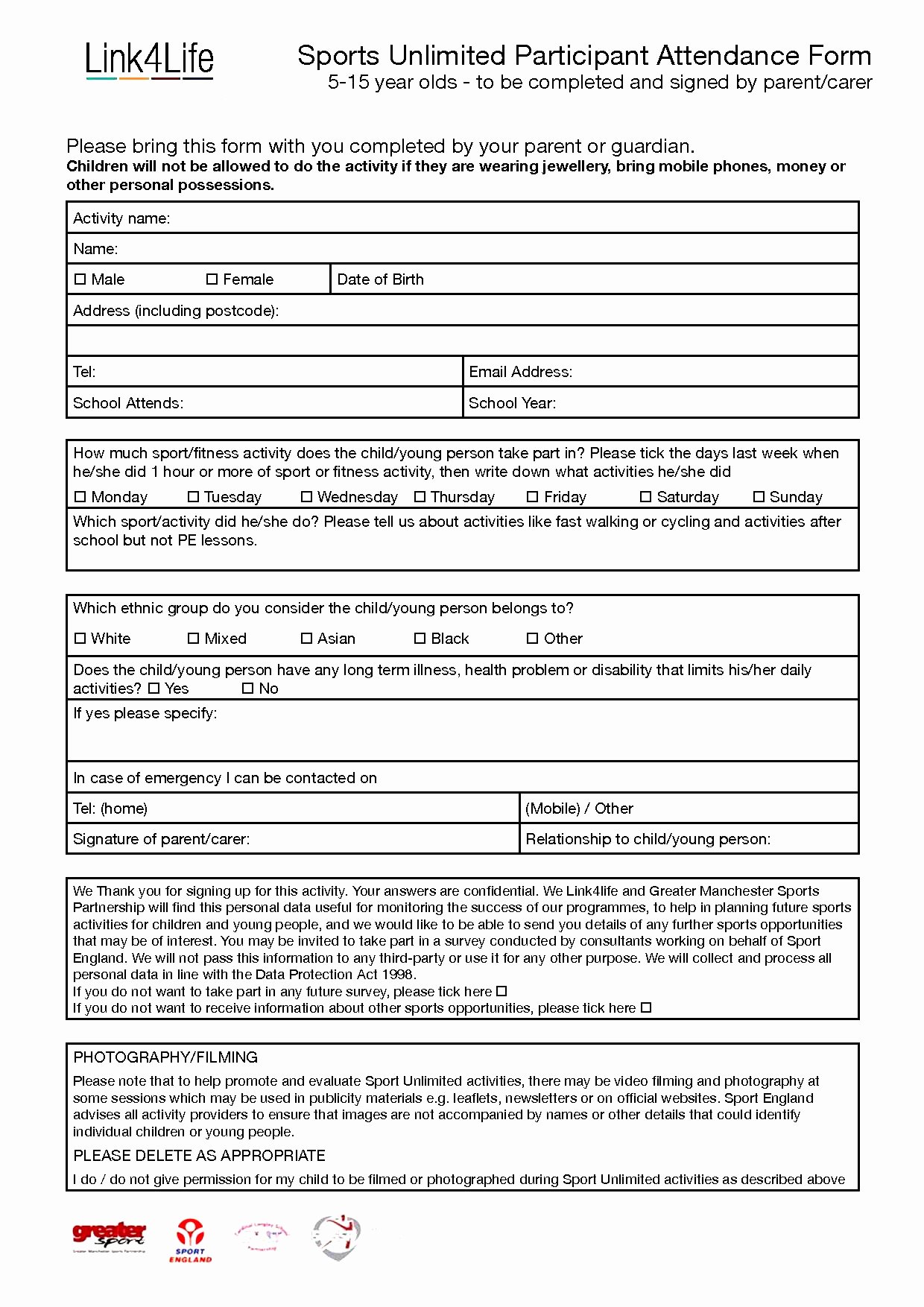 Free Sports Registration form Template Best Of Sports Registration form Template Free – Versatolelive