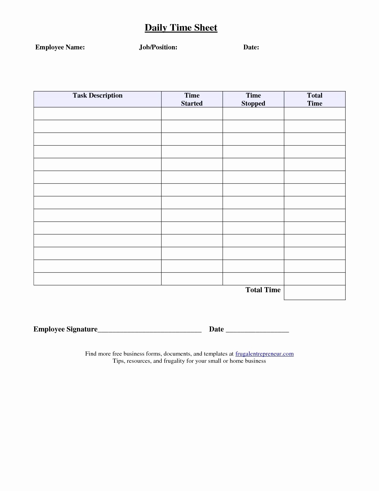 Free Time Sheet Template Lovely Job Sheet format Excel Best S Job Time Sheet