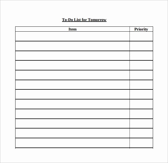 Free to Do List Template Elegant to Do List Template 16 Download Free Documents In Word