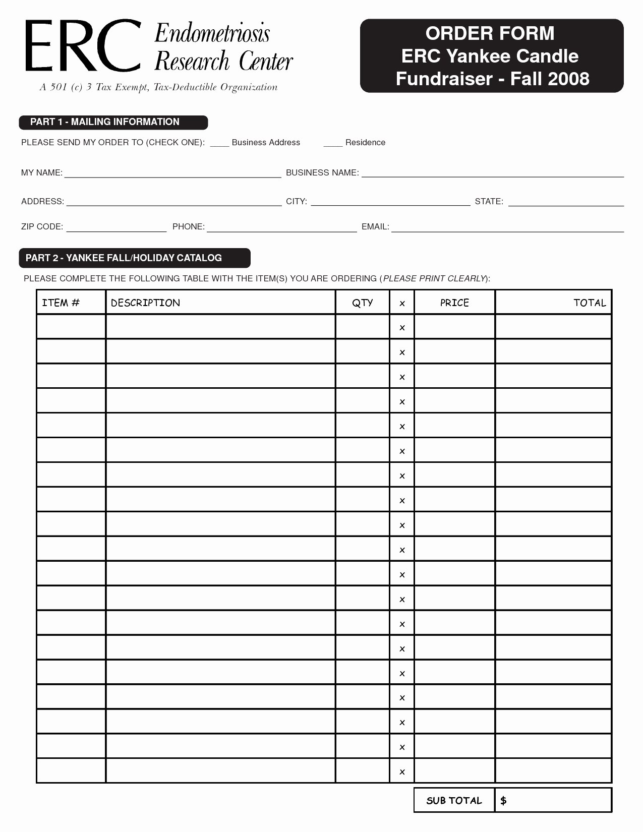 Fundraiser form Template Free Luxury Fundraiser form Template Free – Versatolelive