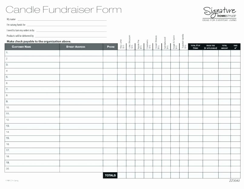 Fundraiser form Template Free Unique Fundraising form Template Charity Fundraising Sponsorship