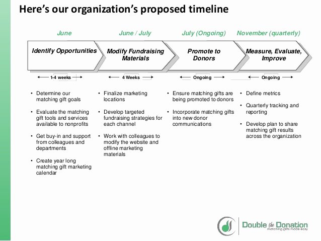 Fundraising Campaign Plan Template Lovely Matching T Roadmap Template